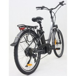 Biclou Urban 24 - Vélo électrique très polyvalent - Taille S - Gris