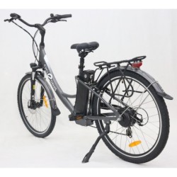 Biclou Urban 26 - Vélo électrique très polyvalent - Taille M - Gris