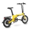 Biclou Mini Fold - Vélo électrique super léger et compact - Jaune