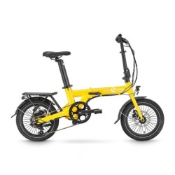 Biclou Mini Fold - Vélo électrique super léger et compact - Jaune
