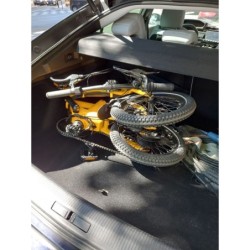 Biclou Mini Fold - Vélo électrique super léger et compact - Jaune