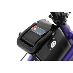 Biclou Fold V - Vélo électrique léger à pliage rapide - Bleu Pétrole Satiné