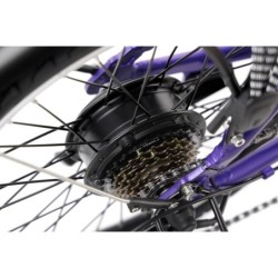 Biclou Fold V - Vélo électrique léger à pliage rapide - Bleu Pétrole Satiné