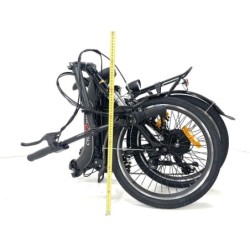 Biclou Fold V - Vélo électrique léger à pliage rapide - Bleu Pétrole Satiné