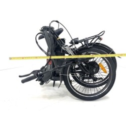 Biclou Fold V - Vélo électrique léger à pliage rapide - Bleu Pétrole Satiné