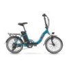 Biclou Fold V - Vélo électrique léger à pliage rapide - Bleu Pétrole Satiné