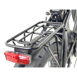 Troy FatBike e-Fold - Vélo électrique à pneus larges basse pression - Gris