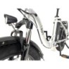Troy FatBike e-Fold - Vélo électrique à pneus larges basse pression - Gris