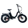 FatBike Troy e-Fold - Vélo électrique à pneus larges basse pression - Noir
