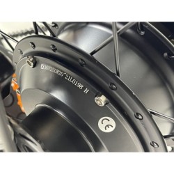 FatBike Troy e-Fold - Vélo électrique à pneus larges basse pression - Noir
