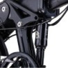FatBike Troy All Road - Vélo électrique à pneus larges basse pression - Noir & rouge