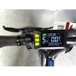 FatBike Troy All Road - Vélo électrique à pneus larges basse pression - Noir & rouge