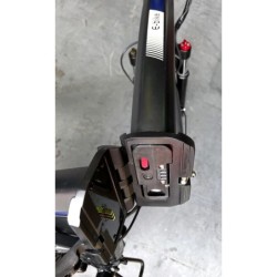 FatBike Troy All Road - Vélo électrique à pneus larges basse pression - Noir & rouge