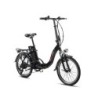 Biclou Fold V - Vélo électrique léger à pliage rapide - Noir Satiné