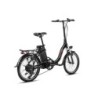 Biclou Fold V - Vélo électrique léger à pliage rapide - Noir Satiné