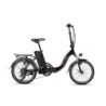 Biclou Fold V - Vélo électrique léger à pliage rapide - Noir Satiné