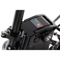 Biclou Fold V - Vélo électrique léger à pliage rapide - Noir Satiné