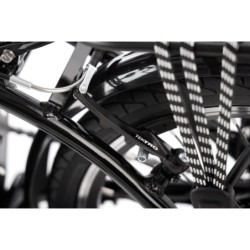 Biclou Fold V - Vélo électrique léger à pliage rapide - Noir Satiné
