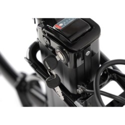 Biclou Fold V - Vélo électrique léger à pliage rapide - Noir Satiné