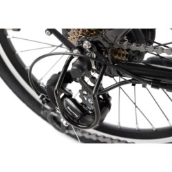 Biclou Fold V - Vélo électrique léger à pliage rapide - Noir Satiné