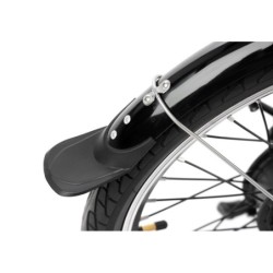Biclou Fold V - Vélo électrique léger à pliage rapide - Noir Satiné