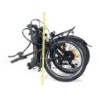 Biclou Fold V - Vélo électrique léger à pliage rapide - Noir Satiné